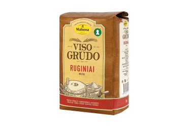 Visų grūdo dalių ruginiai miltai MALSENA, 1 kg