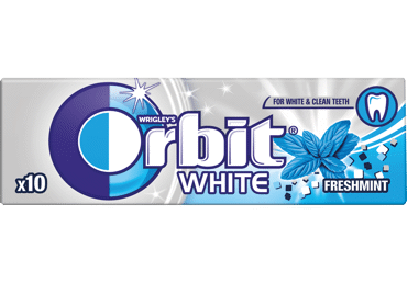 Kramtomoji guma ORBIT WHITE FRESHMINT, 14 g