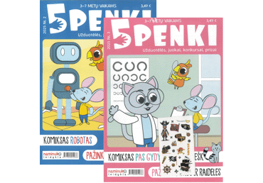 Žurnalas PENKI, 1 vnt.