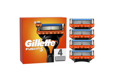Skustuvo galvutės GILLETTE FUSION, 4 vnt.