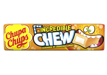 Kramtomieji saldainiai CHUPA CHUPS, apelsinų skonio, 45 g