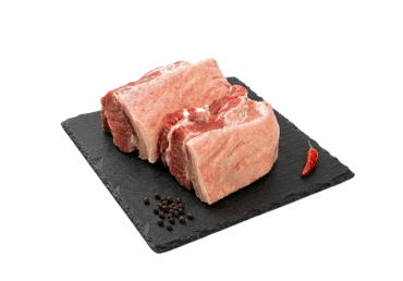 Atvėsinta kiaulienos šoninė MEISTRO KOKYBĖ su kaulu, 1 kg