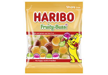 Guminukai HARIBO FRUITY-BUSSI, 175 g