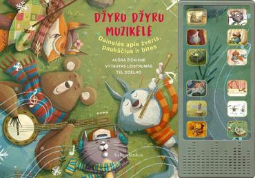 Knyga. Džyru Džyru Muzikėlė. Dainelės Apie Žvėris, Paukščius Ir Bites
