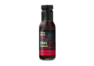 CLASSIC barbecue sauce WELL DONE, 280 g