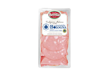Virta pjaustyta dešra BERETTA MORTADELLA, nerūš., 100 g