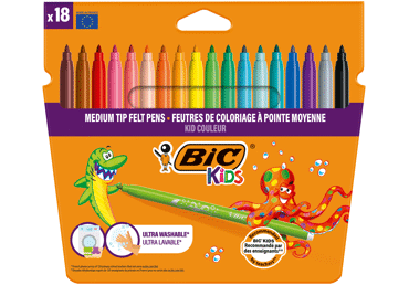 Flomasteriai BIC FIBRE PENS, 18 vnt., 18 vnt.