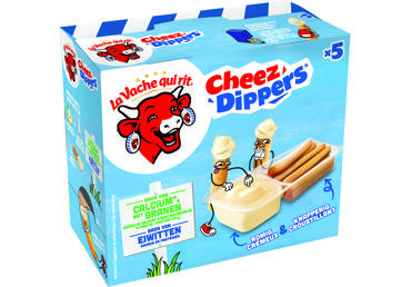 Lydytas sūris su lazdelėmis LA VACHE QUI RIT, 15,5 % rieb., 175 g