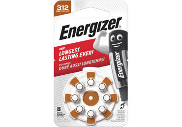 Klausos aparato elementai ENERGIZER 312, vnt.