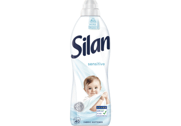Skalbinių minkštiklis SILAN SENSITIVE, 40 skalb., 880 ml