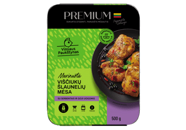 Broiler chicken thighs PREMIUM with currants and gooseberries, 500 g