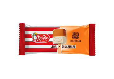 Мороженое KAR KAR & GAIDELIS, сухой вкус с глазурью, 52 г