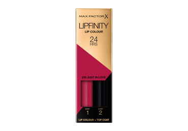 Lūpų dažai MAX FACTOR LIPFINITY, Nr. 335-JUST IN LOVE, 1 vnt.