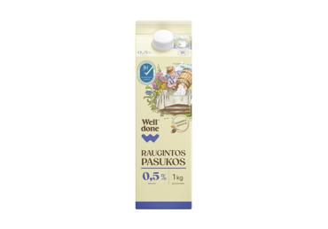 Raugintos pasukos WELL DONE, 0,5 % rieb., 1 kg