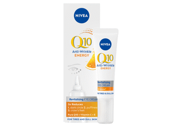 NIVEA Q10 ANTI-WRINKLE POWER Ревитализирующий крем для области вокруг глаз, 15 мл