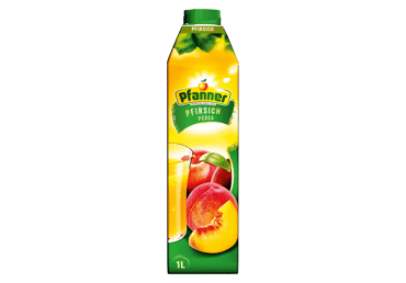 Persikų nektaras PFANNER, 1 l