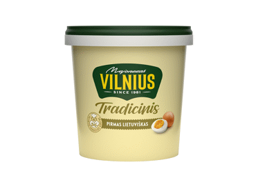 PIRMAS LIETUVIŠKAS majonezas VILNIUS, 35 % rieb., 1 l