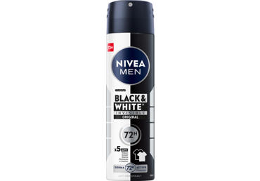 NIVEA BLACK&WHITE POWER spray antiperspirant for men, 150 ml