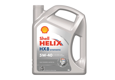 Sintetinė alyva SHELL HX8, 5W40, 4 l