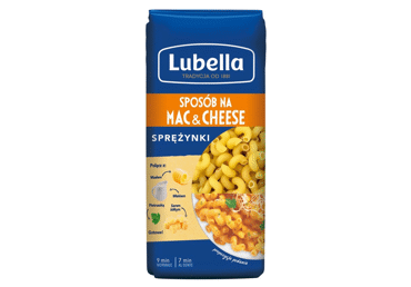 Makaronai LUBELLA MAC & CHEESE, 400 g
