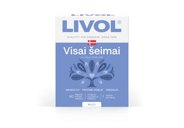 Maisto papildas LIVOL MULTI visai šeimai, 90 vnt.
