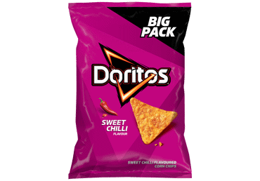 Кукурузные чипсы DORITOS, острый перец вкус, 180 г