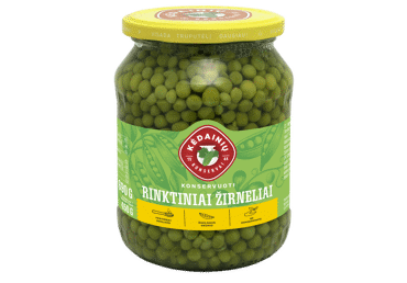 Konservuoti žirneliai RINKTINIAI, 690 g