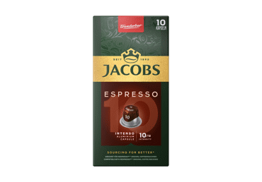 Kavos kapsulės JACOBS ESPRESSO INTENSO, 52 g