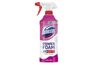 Purškiamosios WC valymo putos DOMESTOS FLORAL, 435 ml