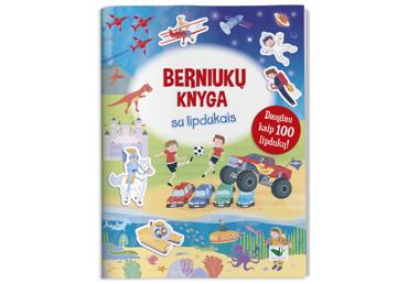 Knyga. Berniukų Knyga Su Lipdukais