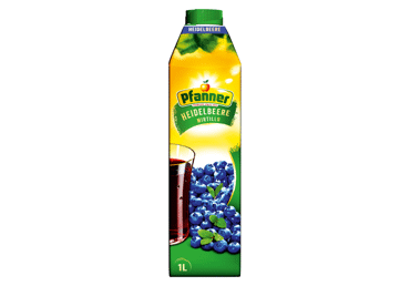 Mėlynių sulčių gėrimas PFANNER, 1 l