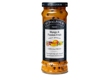Mango and passion fruit jam ST. DALFOUR, 284 g