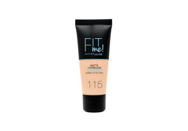 Skystasis makiažo pagrindas MAYBELLINE FIT ME, Nr. 115-ivory, 30 ml