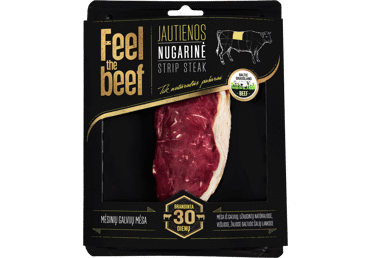 Sausai brandinta jautienos nugarinė FEEL THE BEEF, 220 g