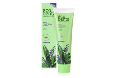 ECODENTA daugiafunkcė dantų pasta su 7 žolelių ekstraktų 100 ml