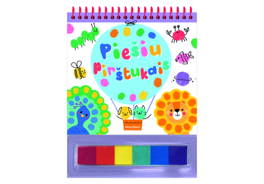 Knyga PIEŠIU PIRŠTUKAIS, 1 vnt.