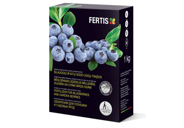 Trąšos šilauogėms ir kitoms sodo uogoms FERTIS, 1 kg