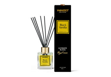 Namų kvapas su lazdelėmis WINSO Ultimate Black  Black Vanilla 100ml
