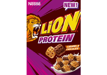 Sausi pusryčiai NESTLE LION PROTEIN, 340 g