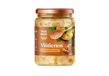 Konservuota vištienos sriuba WELL DONE, 480 g