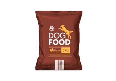 Complete Dry Dog Food with Poultry, 3 kg