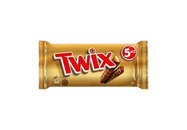 Chocolate bars TWIX, 5 pcs., 250 g