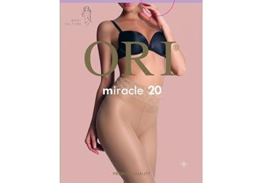 Moteriškos pėdkelnės ORI MIRACLE 20 den, 4 dydis, neutro