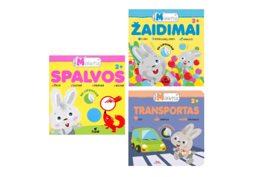 Knyga. Kiškutis Mikutis.Spalvos.Žaidimai