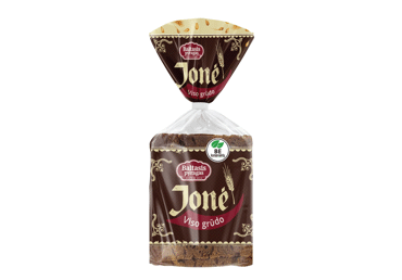 Visų grūdo dalių ruginė duona JONĖ be pridėtinių mielių, 340 g