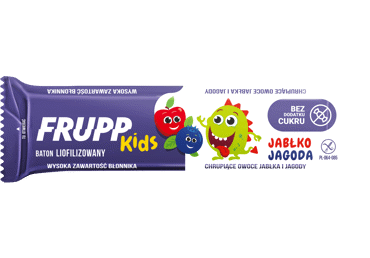 Batonėlis kids FRUPP APPLE-BLUEBERRY 9g