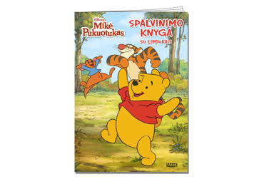 LK Mikė Pūkuotukas spalv.