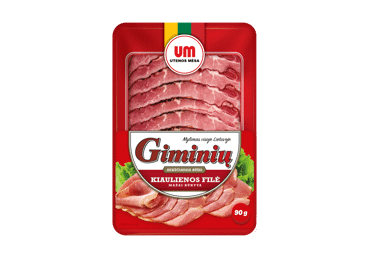 Lightly smoked FAMILY pork fillet, a. r., 90 g