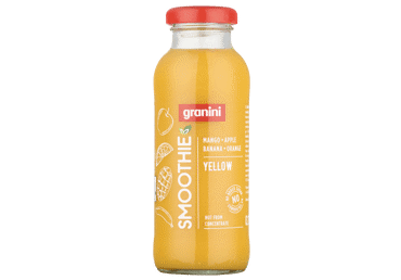 Mangų, obuolių, apelsinų ir bananų kokteilis GRANINI, 250 ml