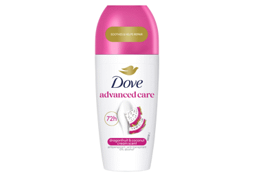 Women's Roll-On Deodorant DOVE DRAGONFRUIT & COCONUT, 50 ml